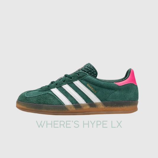 Sapatilhas / ténis Adidas Gazelle Indoor Green Pink (verdes e cor de rosa)