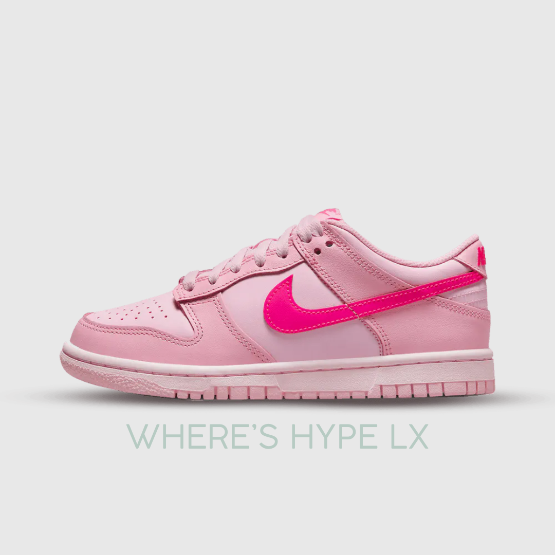 Sapatilhas / ténis Nike Dunk Low Triple Pink GS (cor-de-rosa) - Barbie