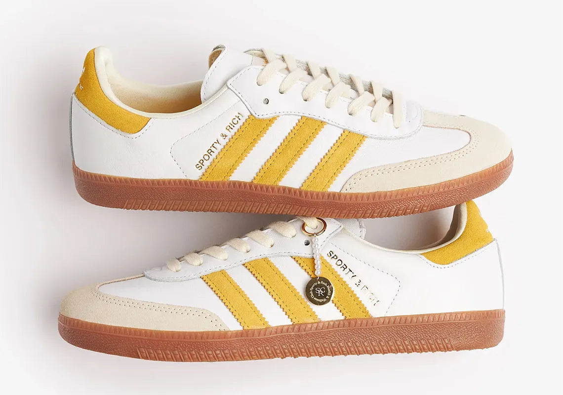 Adidas Samba Sporty & Rich White Bold Gold