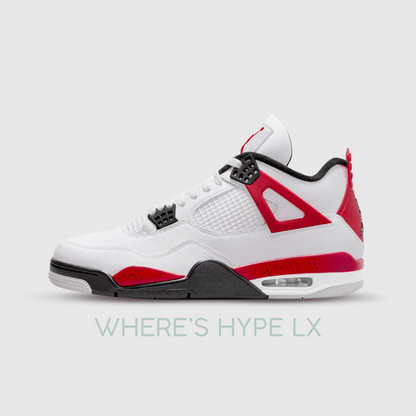 Sapatilhas / ténis Jordan 4 Retro Red Cement (vermelho, branco e preto)