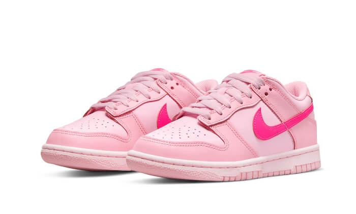 Sapatilhas / ténis Nike Dunk Low Triple Pink GS (cor-de-rosa) - Barbie