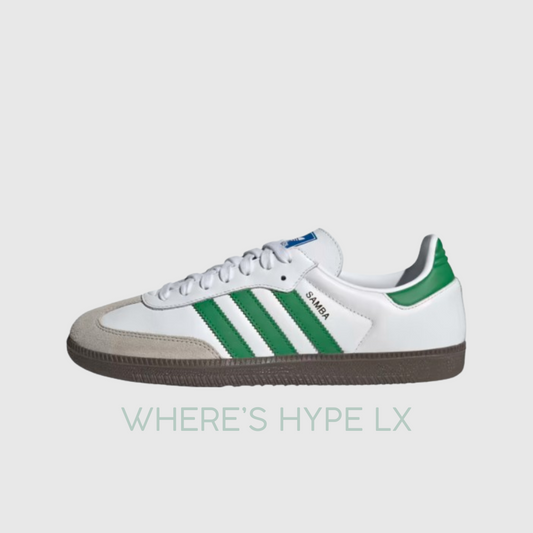 Adidas Samba Og White Green