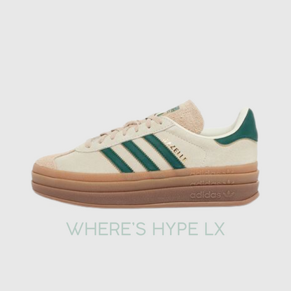 Adidas Gazelle Bold 'Magic Beige Collegiate Green'