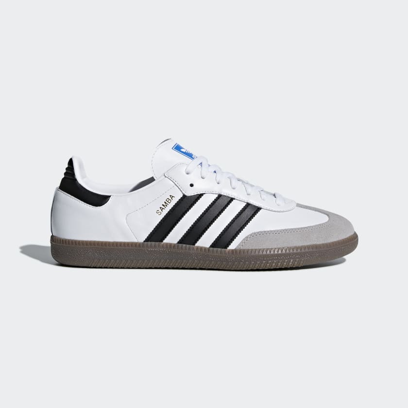 Sapatilhas / ténis Adidas Samba OG Cloud White (pretos e brancos)