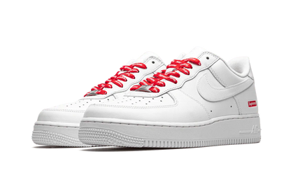 Sapatilhas / ténis Air Force 1 Supreme White, AF1 (branco e vermelho)